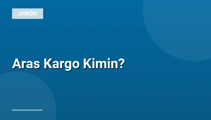Aras Kargo Kimin?