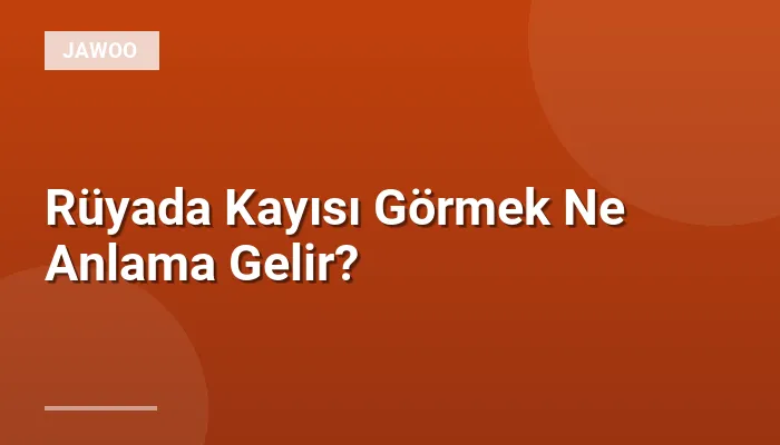 Rüyada Kayısı Görmek Ne Anlama Gelir?