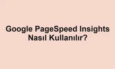 Google PageSpeed Insights Nasıl Kullanılır?